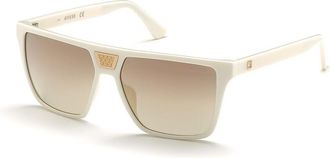 Guess GU6961 21C Mens Sunglasses White Size 56