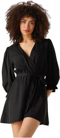 Edited Edited, Jumpsuits & Playsuits, Dames, Zwart, L, Zwarte Jumpsuit Kallie voor Vrouwen