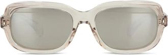 Moncler Occhiali da sole Suntrap rettangolari - Toni neutri