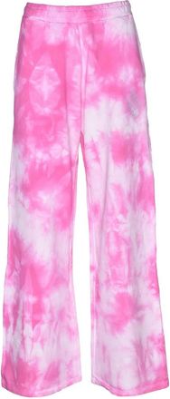 Replay Tie-Dye Jumpsuit With Elastic Waistband And Wide-Leg Fit