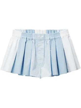 Alexander Wang pleated shorts - Blue