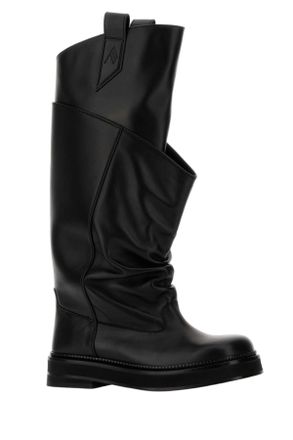 The Attico Black Stivali Boot