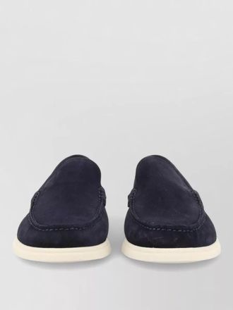 HUGO BOSS leather boat shoes