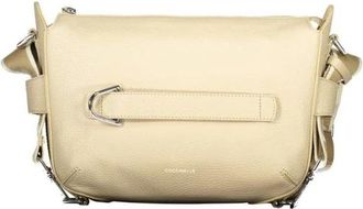 Coccinelle Gretel Ribbon Handtas - Dames - Schoudertassen - Beige - ONE Size - Katoen - Tassen