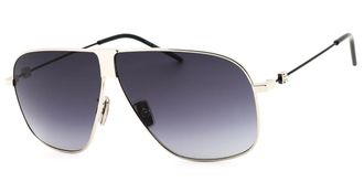 Givenchy GV40106U 16B Mens Sunglasses Silver Size 64