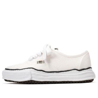 Miharayasuhiro BAKER OG Sole Canvas Low-top Sneaker White A02FW704-WHT