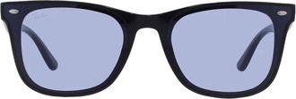Ray-Ban Blue Square Sunglasses RB4420 601/80 65