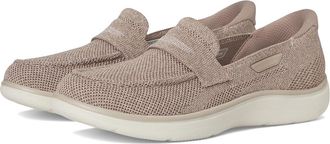 Skechers On-The-Go Hands Free Slip-ins Radiant - Bonnie Womens Shoes Taupe : 8.5 B - Medium, Polyester/Textile