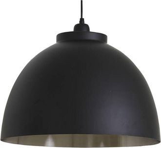 QAZQA Light & Living - L&aacute;mpara Colgante - Kylie - Negro - Metal - &Oslash;