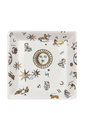 Fornasetti Piatto squadrato - Bianco