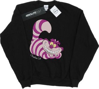 Disney Heren Alice In Wonderland Cheshire Cat Sweatshirt (Zwart)