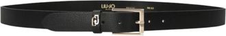 Liu Jo Logata Gesp Riem - Dames - Riemen - Zwart - ONE Size - Accessoires
