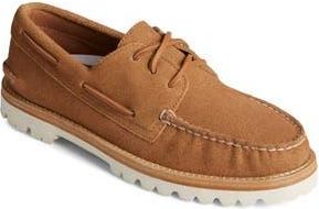 Sperry Top-Sider Authentic Original 3-Eye Lug Sole Boat Shoe in Tan at Nordstrom Rack, Size 11.5