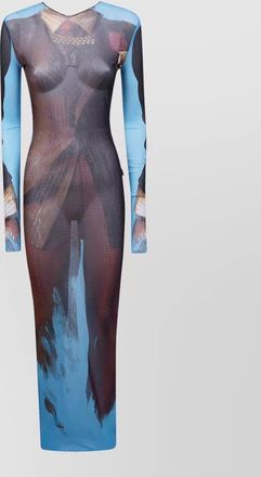 Jean Paul Gaultier tennis costume dress reedition long sleeve