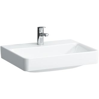 Laufen Lavabo Laufen Pro S 600 X 465 Mm Con Rebosadero, Sin Orificio Para Grifer&iacute;a Blanco Lcc Laufen