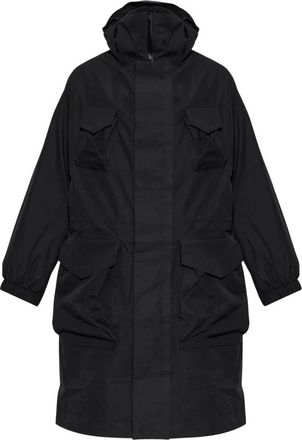 Yohji Yamamoto GTX Padded Hooded Coat - - Coats - Uomo - Nero - S