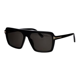 Tom Ford Sunglasses, male, Black, Size: 56 MM Ft1176/S Vincent Sunglasses