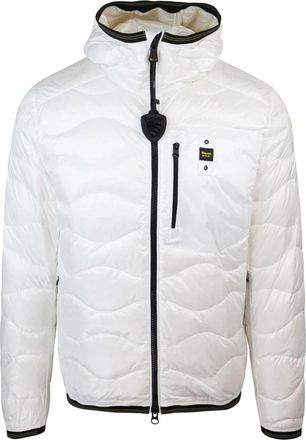 Blauer Coats - Heren - Winterjassen - Wit - M - Nylon - Jassen