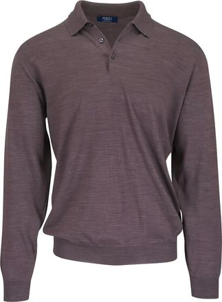 Fedeli Polo con colletto - Marrone