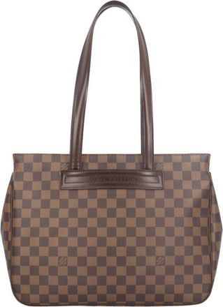 Louis Vuitton Damier Brown Damier Canvas Damier Canvas Tote Bag (Pre-Owned)