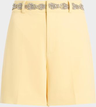 Cinq &agrave; Sept Samina Embellished Shorts