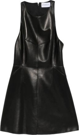 Givenchy Sleeveless Leather Mini Dress