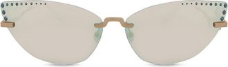 Kenzo KZ 40004U 29C Womens Sunglasses Gold Size 67