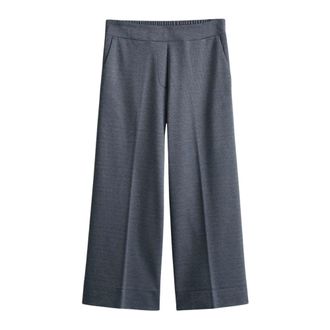 OPUS Dames, Broeken, Blauw, Maat: XL Leer