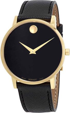 Movado Museum Black Dial Mens Watch 0607195