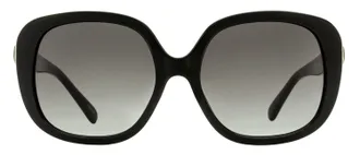Coach HC8292 C-Hinge Butterfly Sunglasses - Black