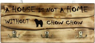 OEM Chow Chow - Percha Con Forma De Perro, Expositor De Medallas, Decoraci&oacute;n Del Hogar De Art-dog