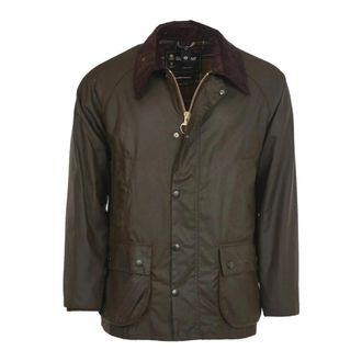 Barbour Classic Bedale Wax Jacket - Heren - Zomerjassen - Bruin - 2XS - Katoen - Jassen
