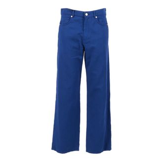 Max Mara Mujer, Pantalones, Azul, Talla: XS