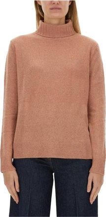 Aspesi Mod. 3316 Turtleneck - Dames - Coltruien - Roze - XS - Truien & Vesten
