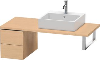 Duravit Duravit L-cube Armario Bajo Para Consola, 2 Cajones
