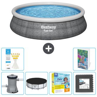 Bestway Piscina Bestway Fast Set Redonda - 457x84 Cm - 7-piezas S259