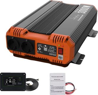 OEM Inversor, Onda Sinusoidal Pura, Capacidad De 6000 W, 3000 W-a, Europa-a, 24 V, 220-240 V-a