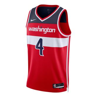 Nike NBA AJ Dybantsa Washington Wizards Icon Edition Dri-FIT Swingman Jersey University Red DN2025-676