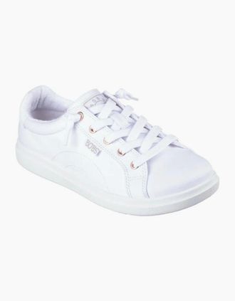 Skechers Womens Skechers BOBS D Vine 114453 in White - Size: 4
