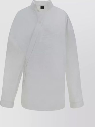 Balenciaga shirt wrap chest pocket