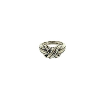 Tiffany & Co. Silver Silver 925 Band Ring (Pre-Owned)