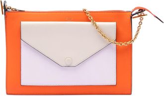 Celine Pre-owned Celine Tricolor Leather Pocket Envelope Zip Crossbody Ladies 0QYW2CZNEAK4WPJO