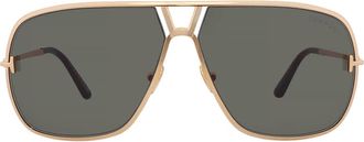 Tom Ford Stavros Green Navigator Mens Sunglasses FT1204 30N 63