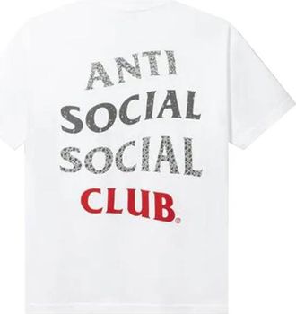 ANTI SOCIAL SOCIAL CLUB 99 Retro IV T-Shirt White 1020-10000010399RT-WHIT