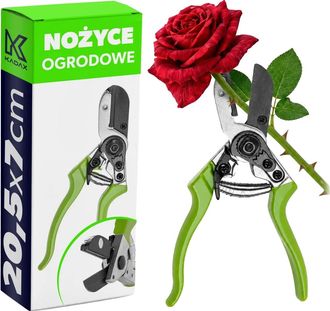OEM Tijeras De Podar, Dise&ntilde;o Ergon&oacute;mico, Hojas De Acero Al Carbono, Color Verde