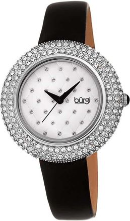 Bürgi Ladies Argyle Dial Swarovski Crystal Glamor Strap Watch