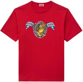 Kenzo Kenzo Jumping Tiger katoenen T-shirt