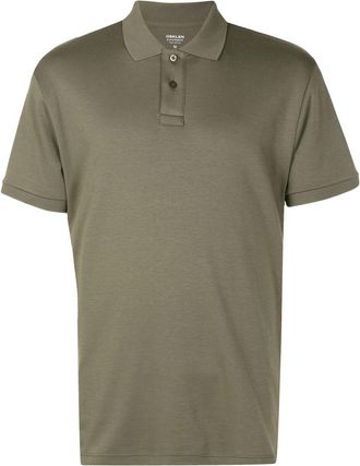 Osklen short-sleeve polo shirt - men - Cotton - GG - Green
