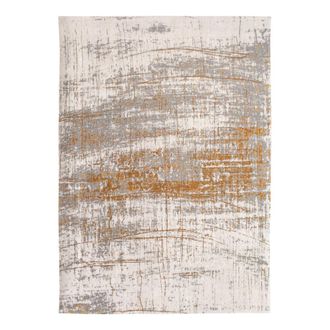 Louis De Poortere Alfombra de poli&eacute;ster gris, 140x200 cm