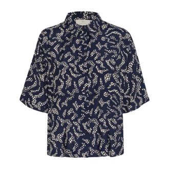 Kaffe Donna, Camicette, Blu, S, new